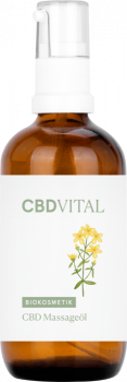 CBD Vital - CBD Massageöl - 100ml - Bio Kosmetik