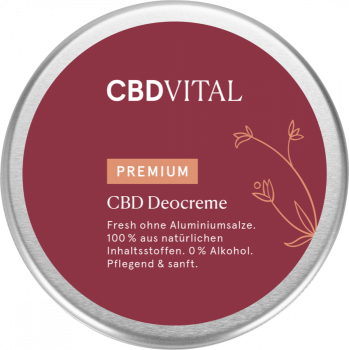 CBD Vital - CBD Deocreme - 100ml - CBD Bio Naturkosmetik