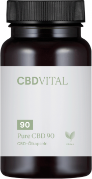 CBD Vital Pure CBD 90 (18%) Kapseln, 30 Stück