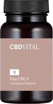 CBD Vital Pure CBG (Cannabigerol) 5% Kapseln, 60 Stück
